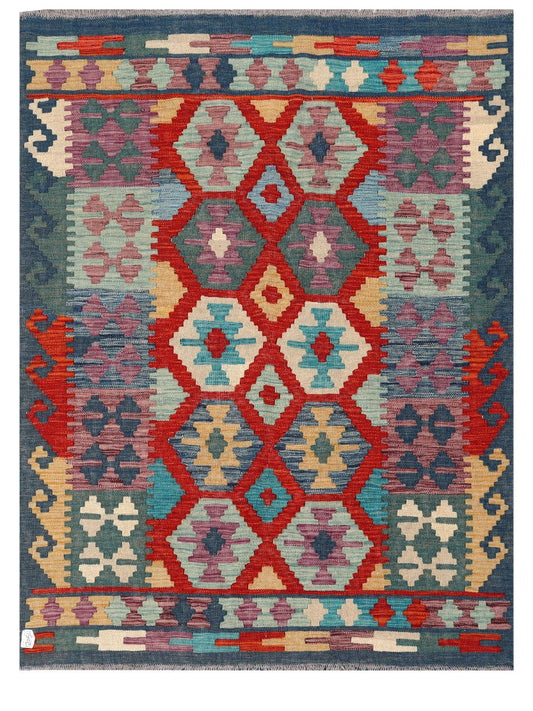 Maimana Afghanistan Kilim Rug - 171 x128 cm