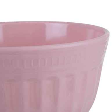 Alden Melamine Large Pink Mixing Bowl