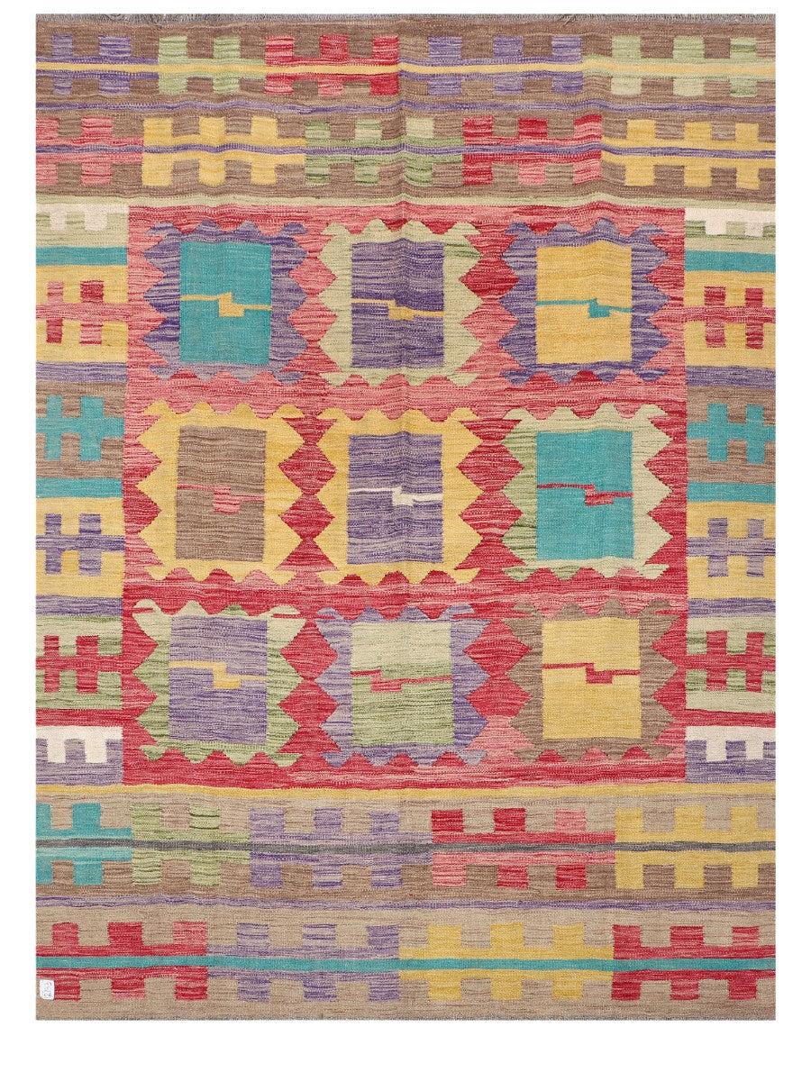 Maimana Afghanistan Kilim Rug - 240 x180 cm