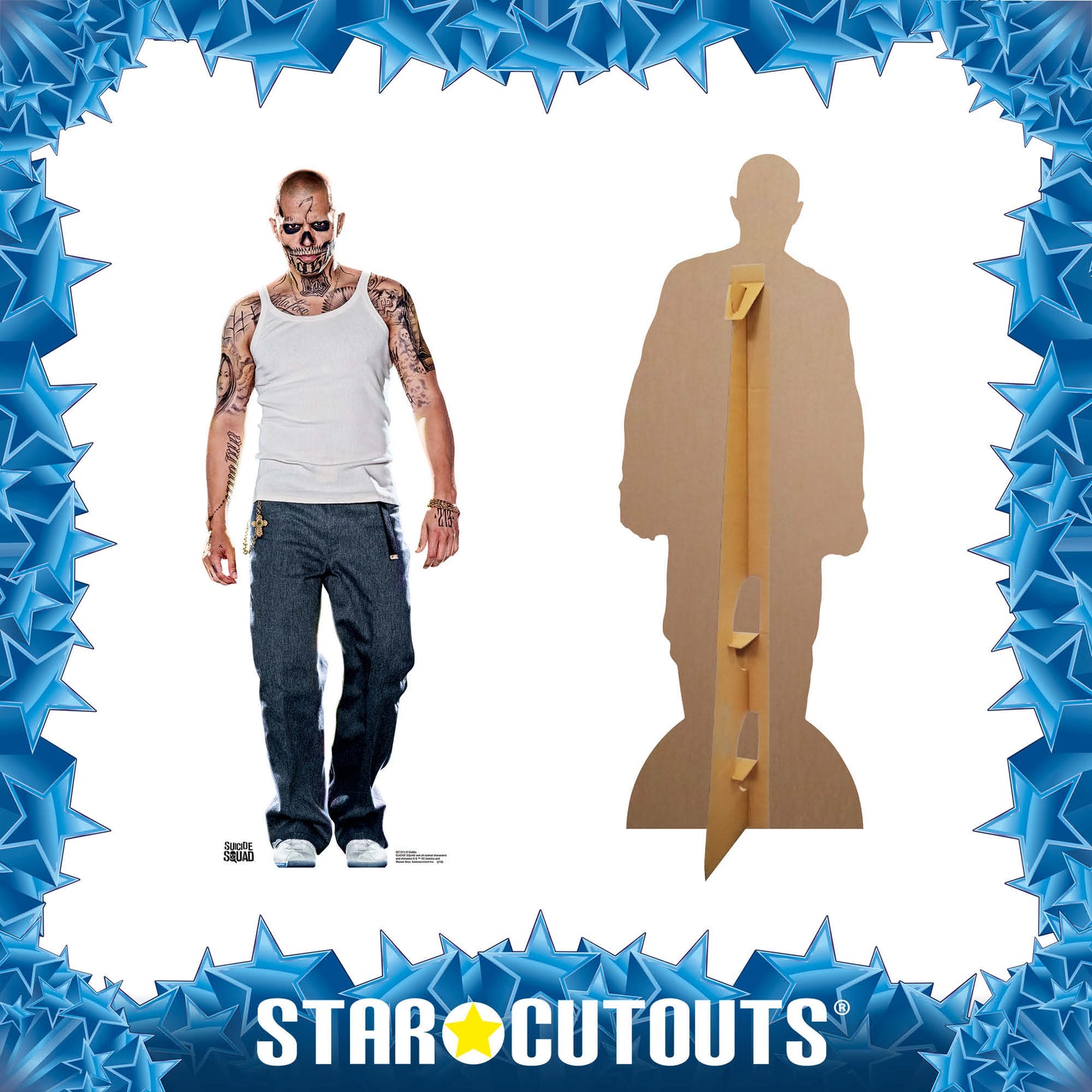 SC1213 El Diablo (Jay Hernandez) Suicide Squad Movie Cardboard Cut Out Height 165cm