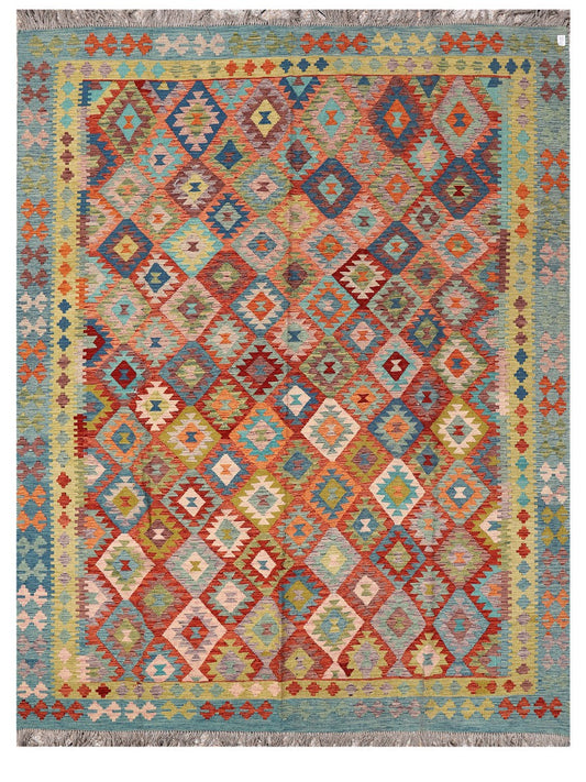 Maimana Afghanistan Kilim Rug - 335 x252 cm