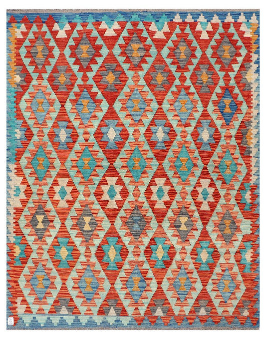 Maimana Afghanistan Kilim Rug - 199 x161 cm