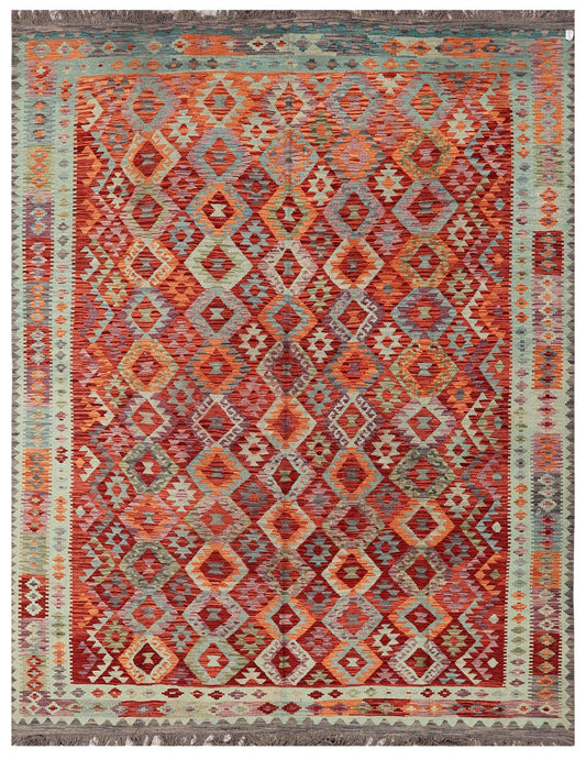 Maimana Afghanistan Kilim Rug - 350 x268 cm