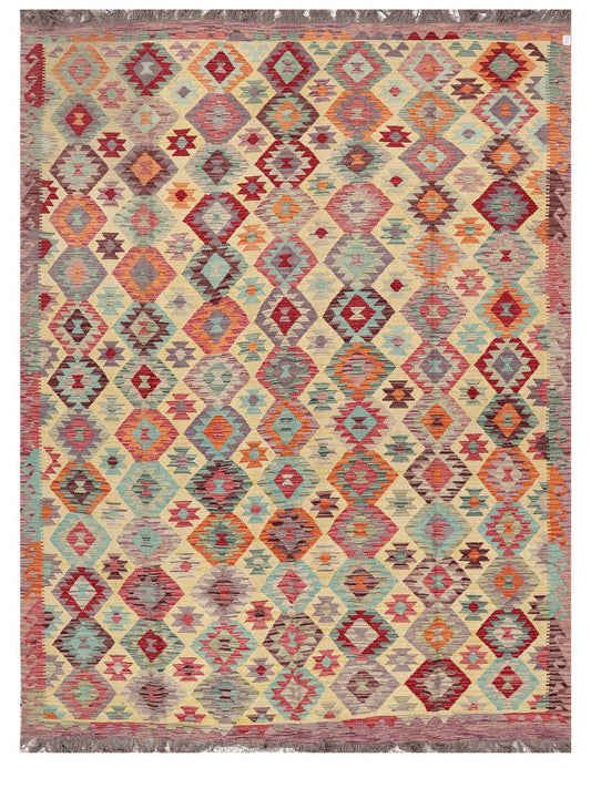 Maimana Afghanistan Kilim Rug - 348 x258 cm