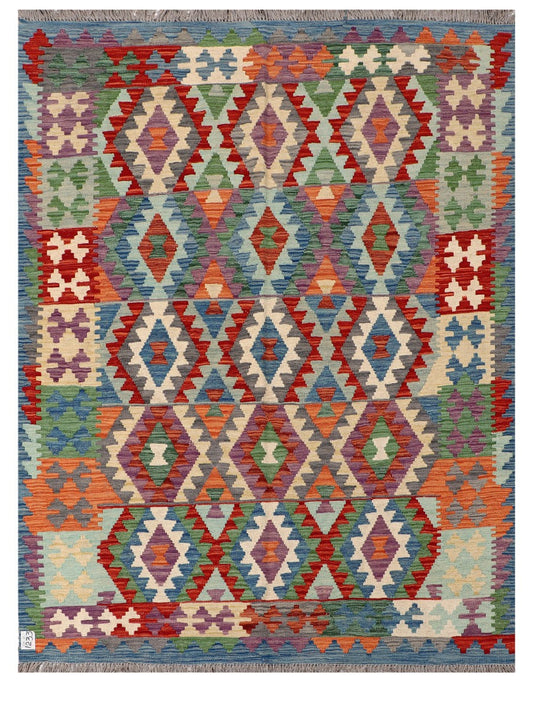 Maimana Afghanistan Kilim Rug - 200 x153 cm