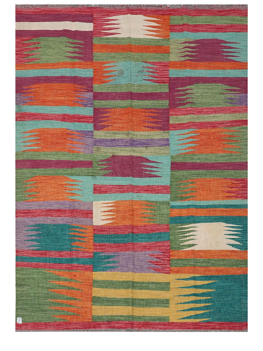 Maimana Afghanistan Kilim Rug - 245 x174 cm