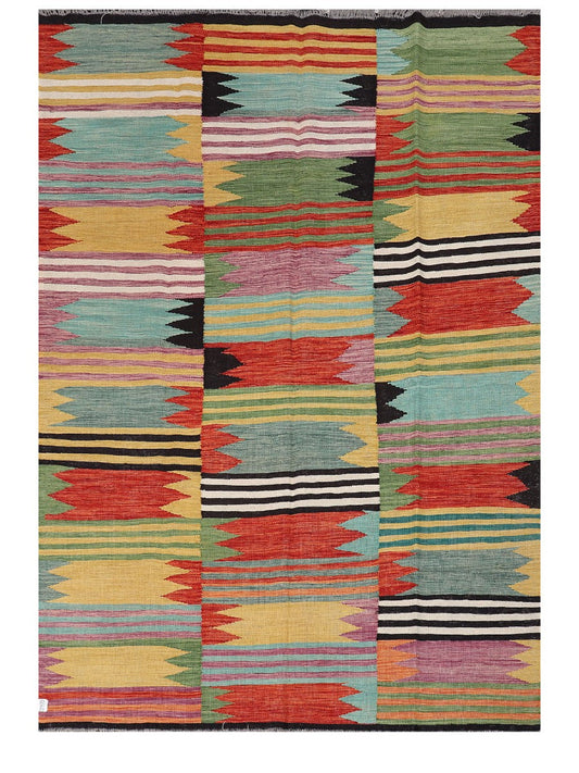 Maimana Afghanistan Kilim Rug - 247 x172 cm