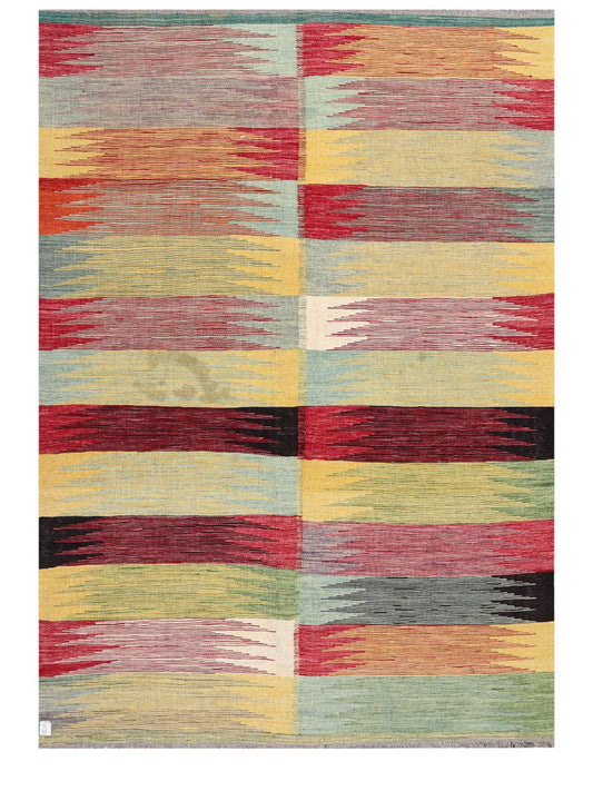 Maimana Afghanistan Kilim Rug - 244 x174 cm