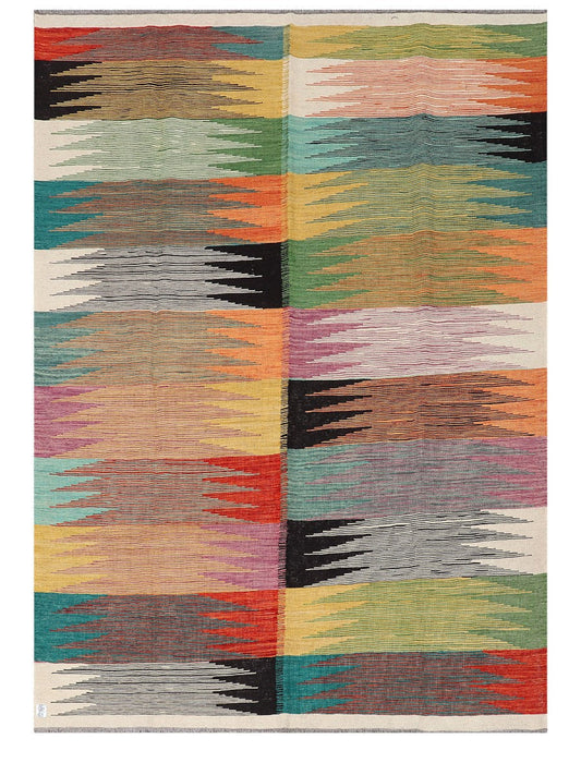 Maimana Afghanistan Kilim Rug - 245 x174 cm