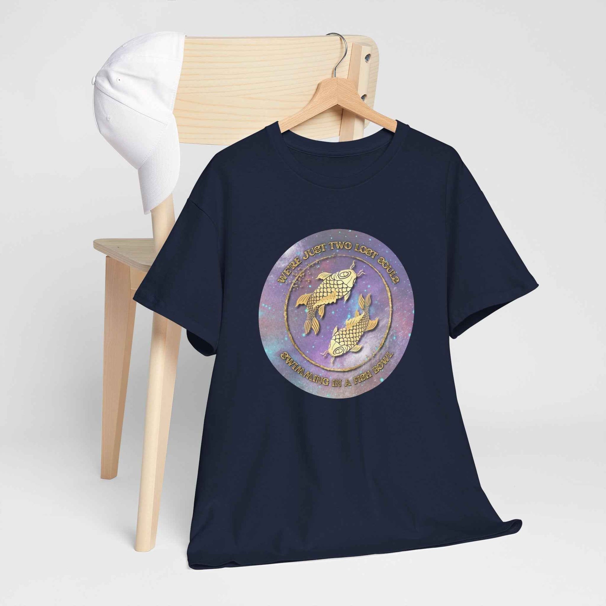 'Lost Souls' Celestial Fish Lyric T-Shirt
