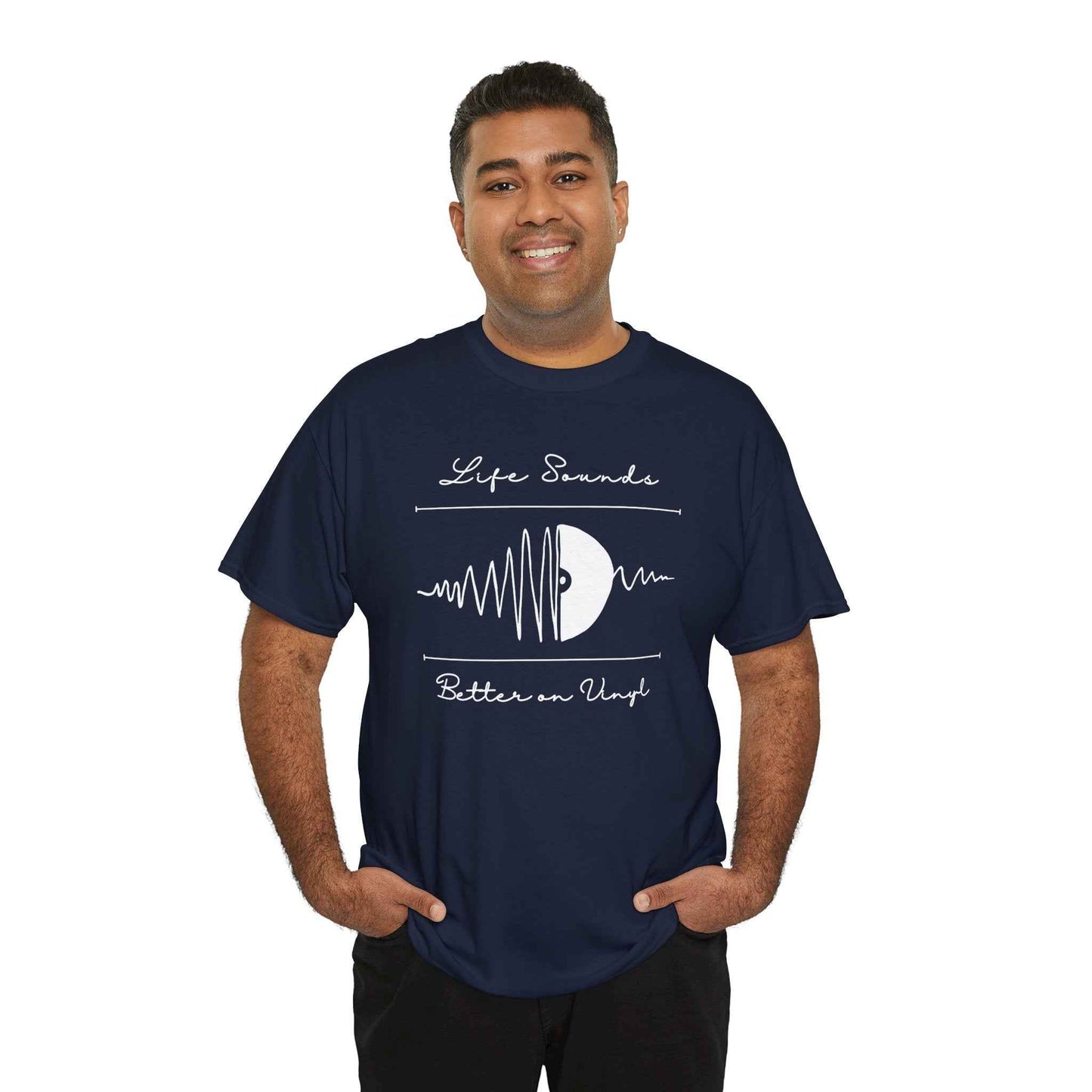 'Life Sounds Better on Vinyl' Men's T-Shirt