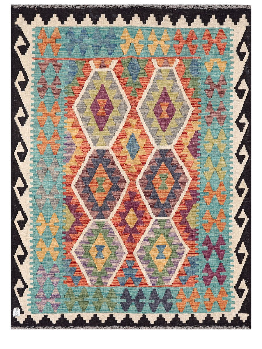Maimana Afghanistan Kilim Rug - 169 x125 cm