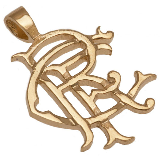 Rangers FC 9ct Gold Medium Pendant