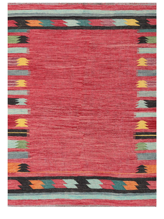 Maimana Afghanistan Kilim Rug - 167 x122 cm