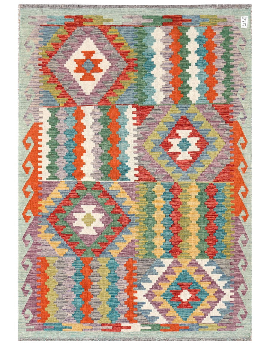 Maimana Afghanistan Kilim Rug - 180 x125 cm