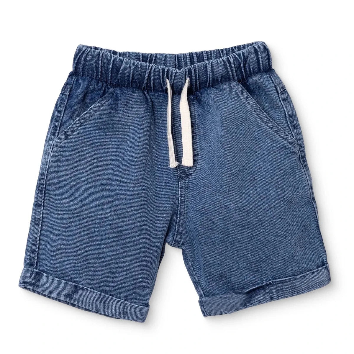 HelloBaby Turn-Up Denim Baby Shorts (6-9 Months to 4-5 Years)