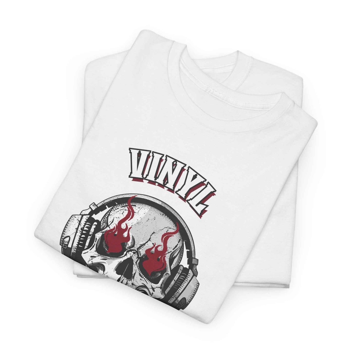 'Vinyl Ain't Dead' Skull Men's T-Shirt