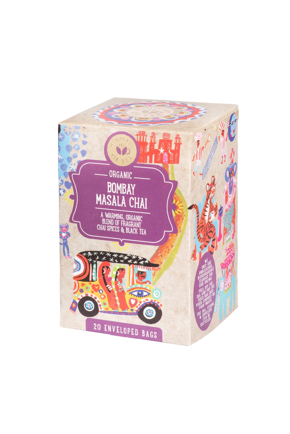 Ministry of Tea Organic Bombay Masala Chai  - 20bags