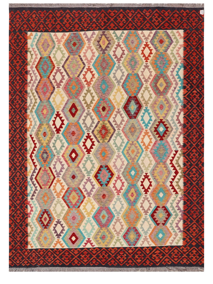 Maimana Afghanistan Kilim Rug - 353 x257 cm