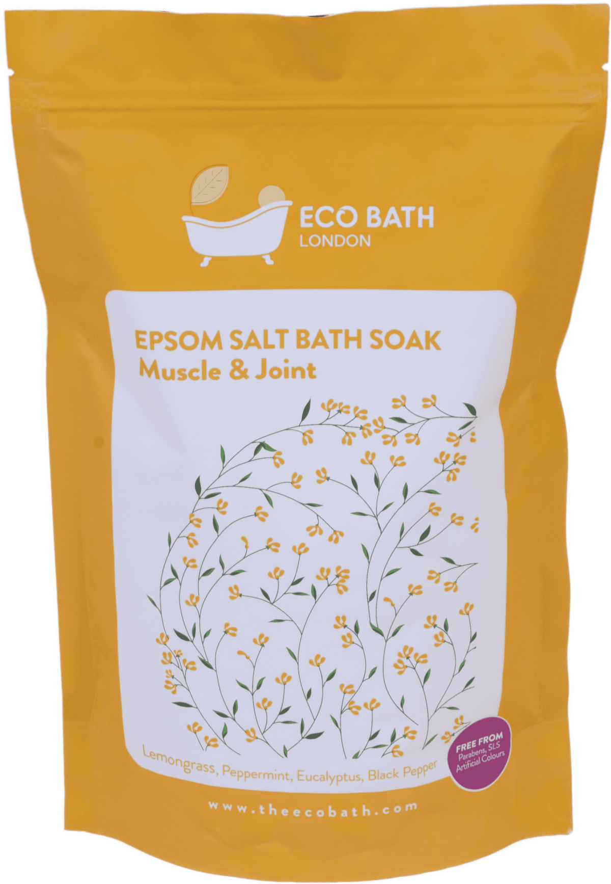 Eco Bath Muscle/Joint Pain Epsom Bath Soak - 1pc