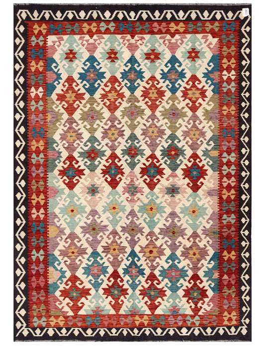 Maimana Afghanistan Kilim Rug - 249 x175 cm