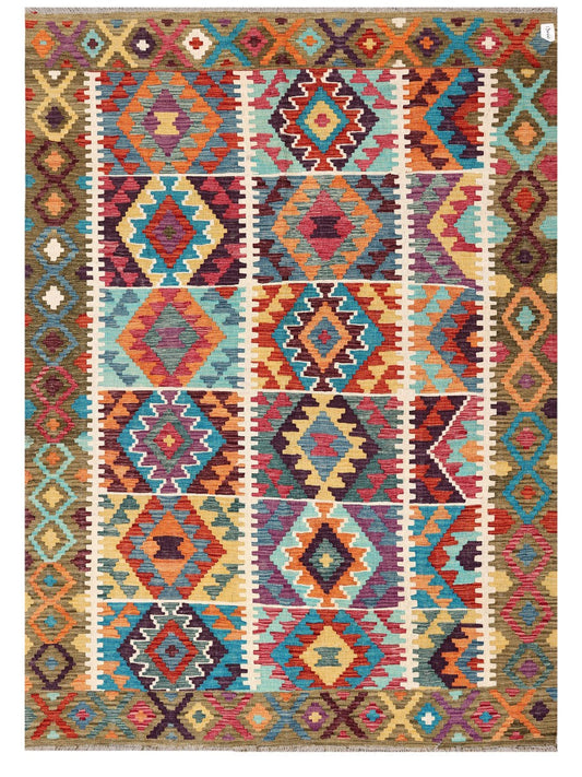 Maimana Afghanistan Kilim Rug - 250 x179 cm