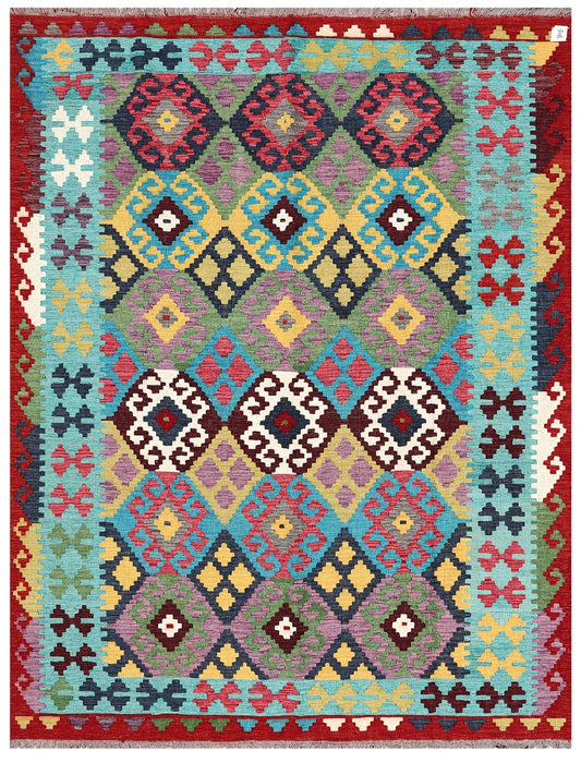 Maimana Afghanistan Kilim Rug - 240 x183 cm