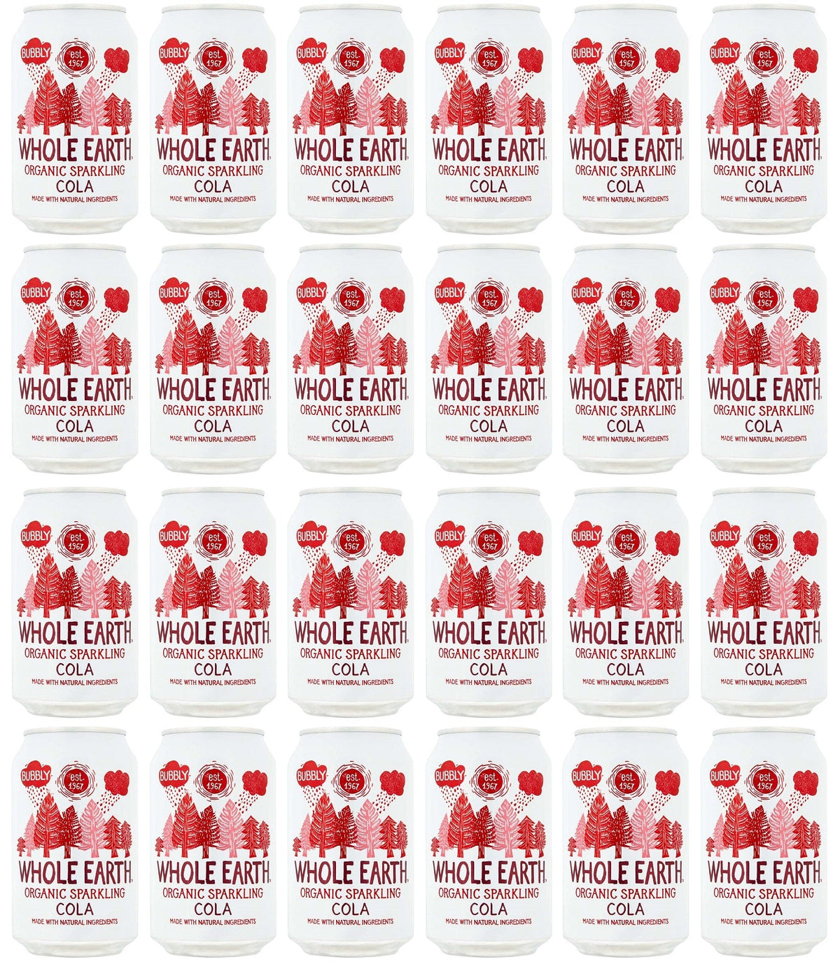 24 x Whole Earth Sparkling Cola - 330ml