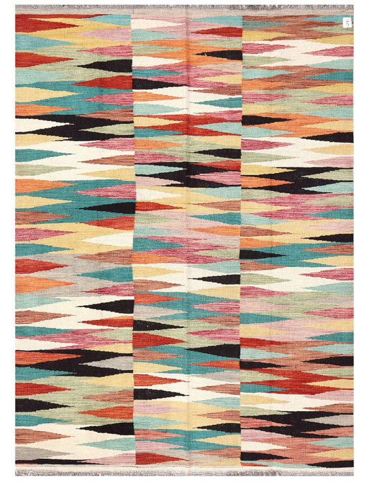 Maimana Afghanistan Kilim Rug - 246 x177 cm