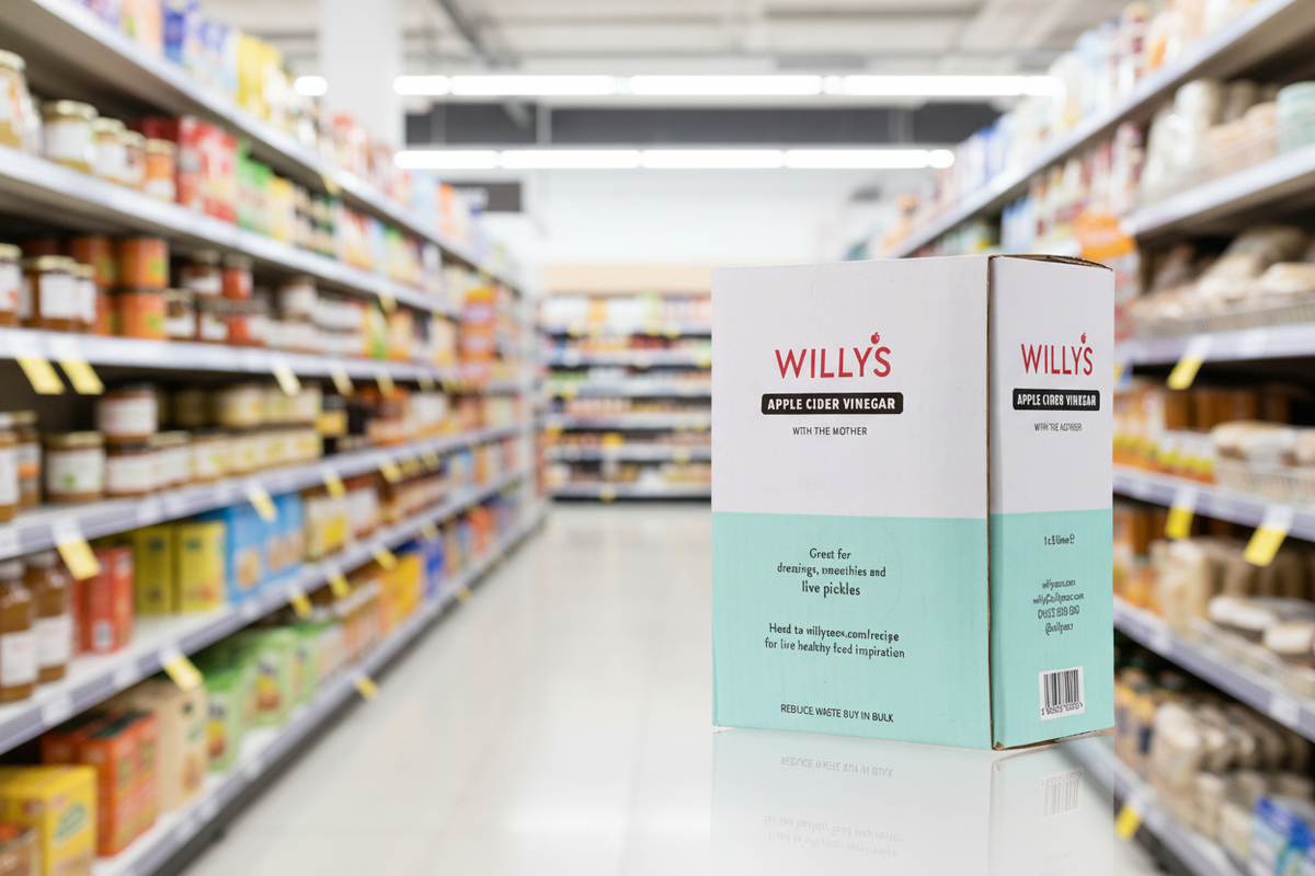 Willy's Organic Original ACV Bag in Box - 5000ml
