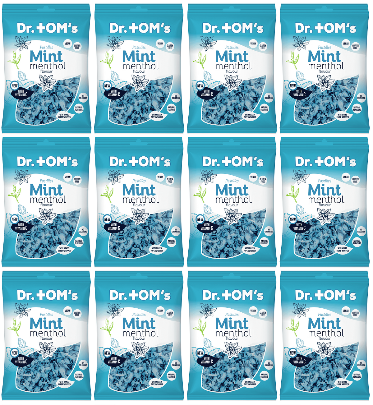 12 x Dr Tom's Mint - 150g