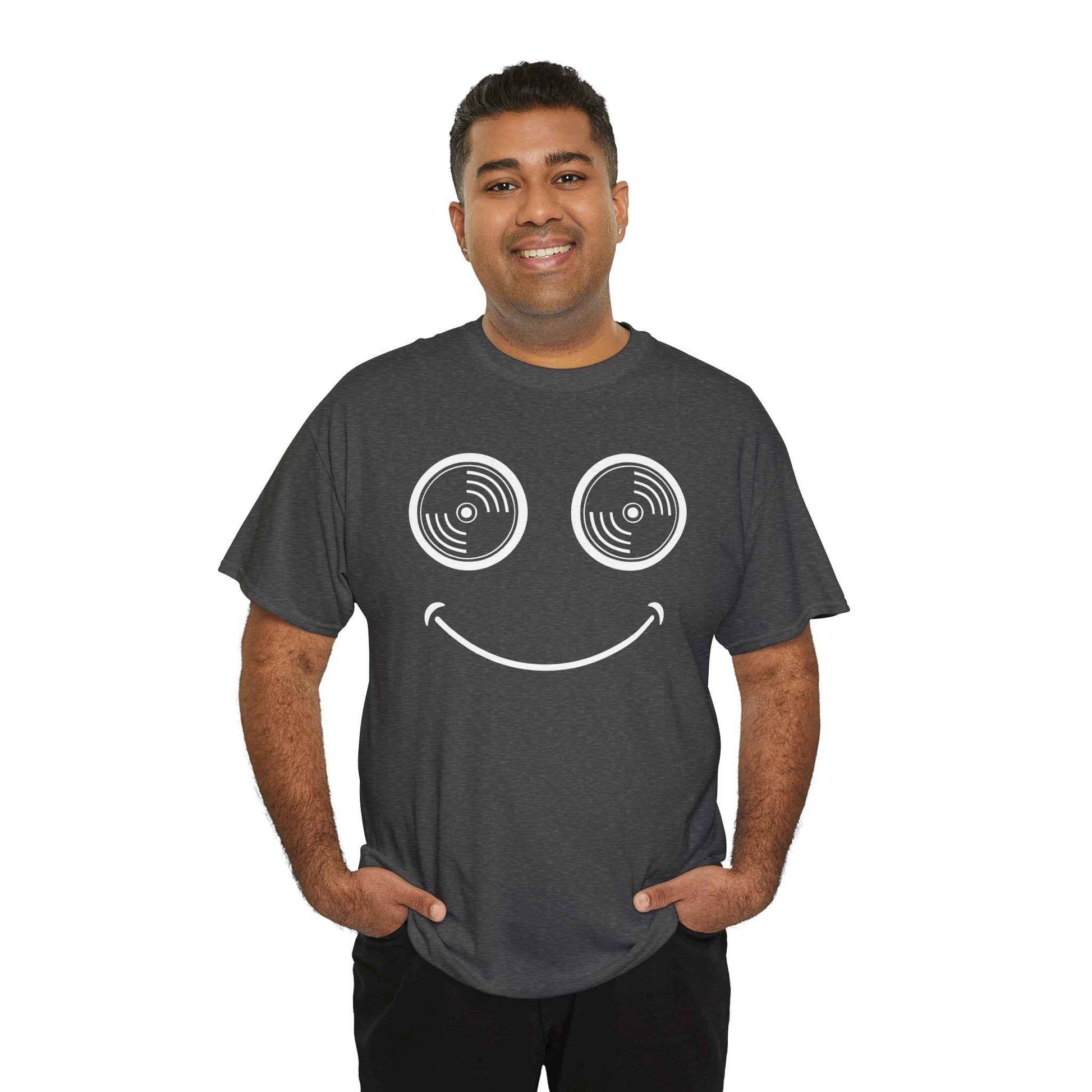 Vinyl Makes Me Happy Men's T-Shirt
