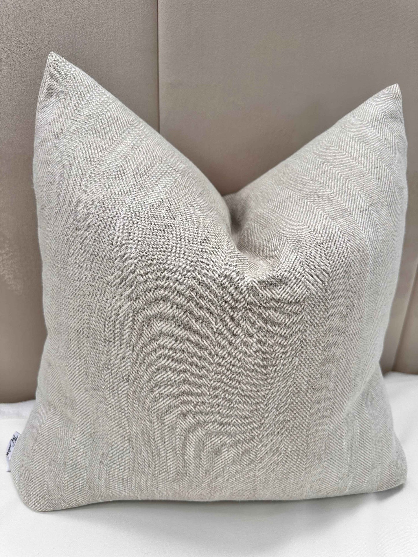 The Couture Cushion - The Linen Salton - Style No. 17