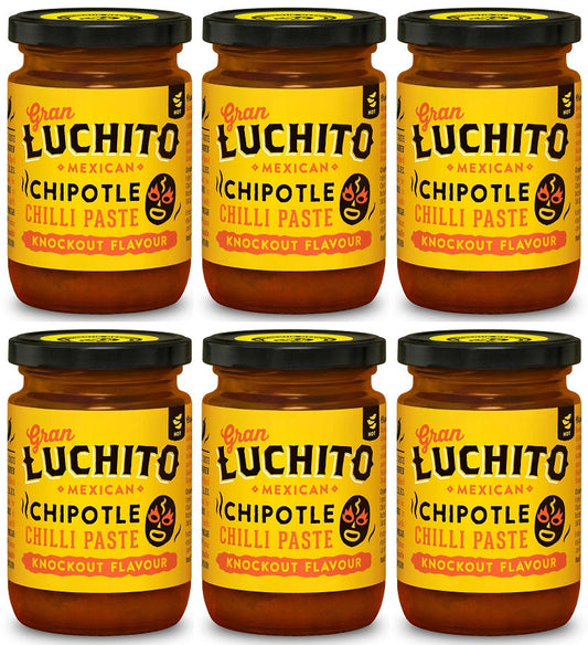 6 x Gran Luchito Chipotle Paste - 100g