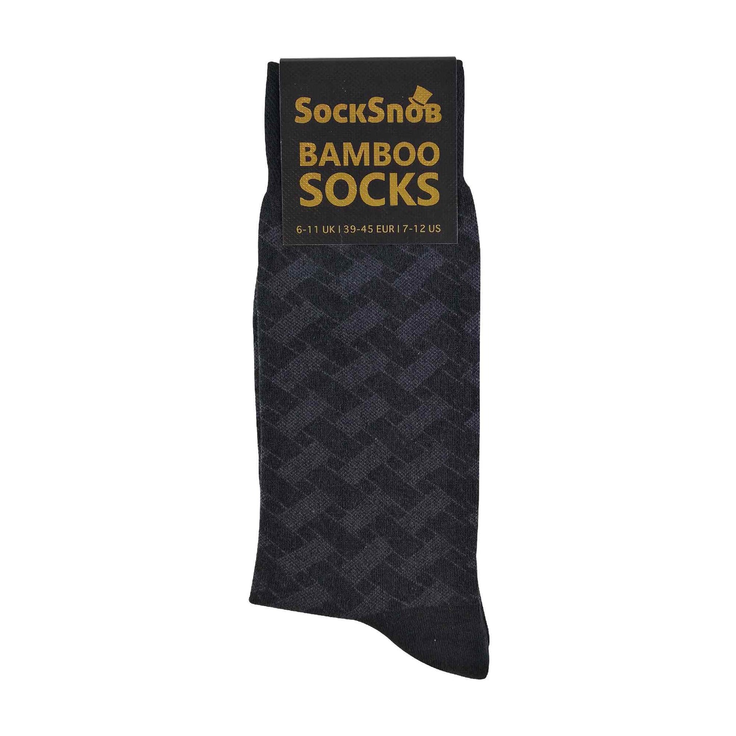 1 Pack Mens Luxury Breathable Bamboo Suit Dress Socks