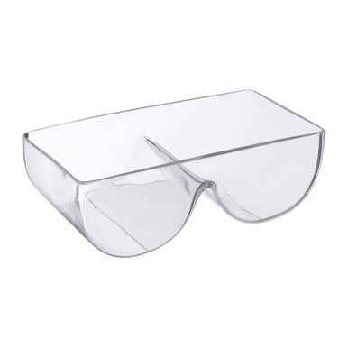 2 Section Glass Serving Dish