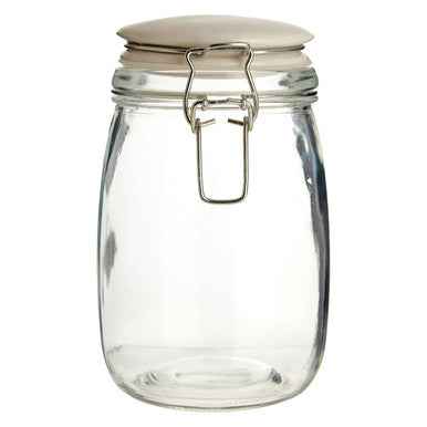 Country Cottage Glass Storage Jars - Set of 3