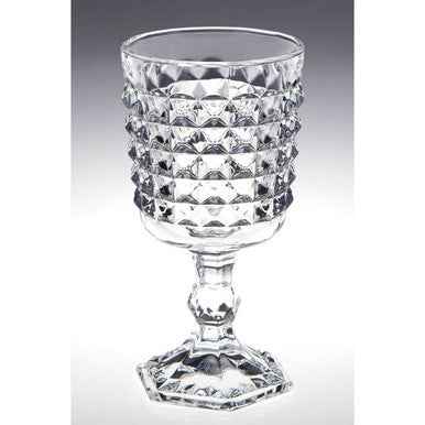 Set Of Four Pyramid Wine Goblets