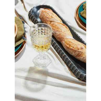 Set Of Four Pyramid Wine Goblets