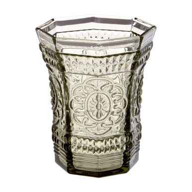 Baroque Smoked Glass Tumbler