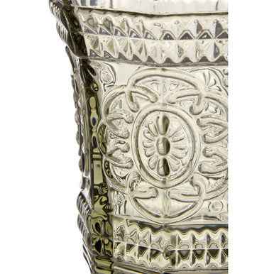 Baroque Smoked Glass Tumbler