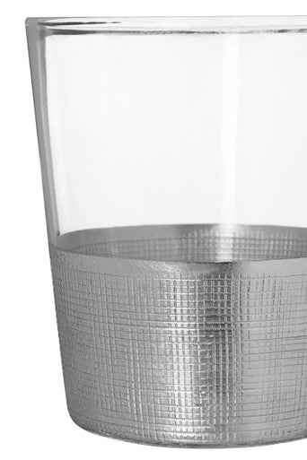 Set Of Four Apollo Clear Glass Tumblers