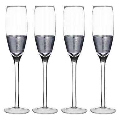 Set Of Four Apollo Champagne Glasses