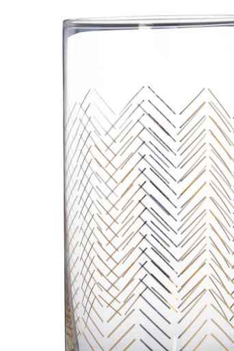 Set Of Four Jazz Highball Glasses