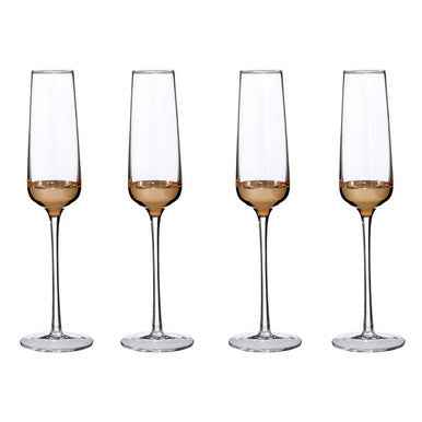 Horizon Set Of Four Champagne Glasses