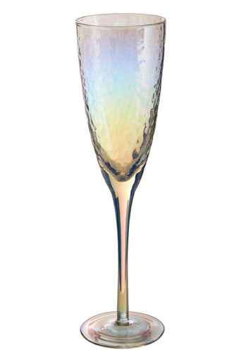 Aurora Set Of 4 Lustre Champagne Glasses