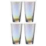 Aurora Set Of 4 Lustre Hi Ball Glasses