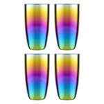 Aurora Set Of 4 Hi Ball Glasses