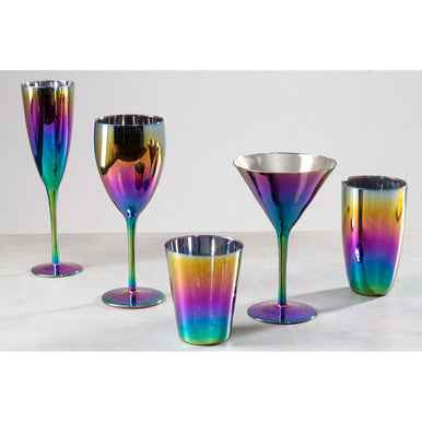 Aurora Set Of 4 Hi Ball Glasses
