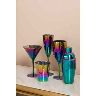 Aurora Set Of 4 Hi Ball Glasses